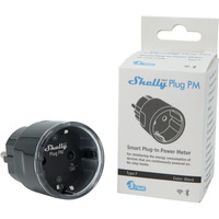 Shelly Plug PM Gen3, Enchufe negro