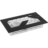 Alphacool Apex Distroplate VPP/D, Refrigeración por agua negro/Transparente