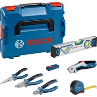 Bosch Set 16 pièces pinces et divers outils à main Professional 16 herramientas, Set de pinzas azul, 16 herramientas