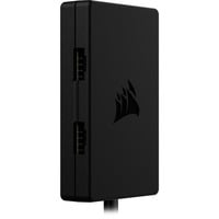 Corsair Hub USB 2.0 interno, conector USB 9Pin Header > 4x 9Pin Header negro
