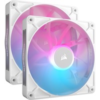 Corsair iCUE LINK RX140 RGB Dual, Ventilador blanco
