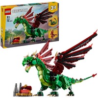 LEGO Creator Dragón Medieval, Juegos de construcción Juego de construcción, 9 año(s), Plástico, 715 pieza(s), 944 g