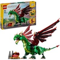 LEGO Dragón Medieval, Juegos de construcción Juego de construcción, 9 año(s), Plástico, 715 pieza(s), 944 g