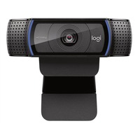 Logitech C920e, Webcam negro