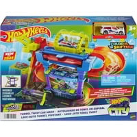 Mattel City HTN80 vehículo de juguete, Juego de construcción Set de pistas y vehículos de carreras, 3 año(s), Plástico, Multicolor