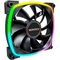 Montech AX140 PWM 140x140x25, Ventilador negro