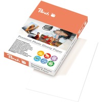 Peach 312308 (PIP200-03) A6 Blanco Brillo, Papel fotográfico Brillo, 260 g/m², A6, 10x15 cm, 4x6", Blanco