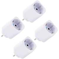 Shelly Plug M Gen3, Toma de corriente con interruptor blanco
