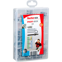 fischer Profi-Box GK + tornillos, Pasador gris claro