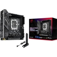 ASUS ROG STRIX B860-I GAMING WIFI Intel B860 LGA 1851 (Socket V1) mini ITX, Placa base Intel, LGA 1851 (Socket V1), Intel Core Ultra (Series 2), DDR5-SDRAM, 128 GB, DIMM