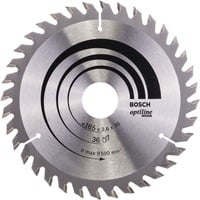 Bosch 2 608 640 603 no categorizado, Hoja de sierra Madera, 16,5 cm, 3 cm, 1,6 mm, 2,6 mm, 15°