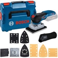 Bosch GSS 18V-13 Professional, Lijadora orbital azul/Negro, 81 dB, 70 dB, 357 mm, 442 mm, 151 mm