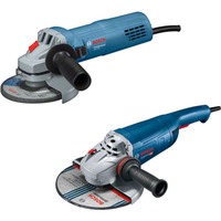 Bosch GWS 22-230 J + GWS 880 amoladora angular 23 cm 6500 RPM 2200 W 5,5 kg azul, 6500 RPM, 23 cm, Corriente alterna, 5,5 kg