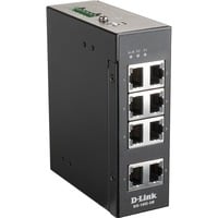 D-Link DIS-100E-8W switch No administrado L2 Fast Ethernet (10/100) Negro, Interruptor/Conmutador No administrado, L2, Fast Ethernet (10/100), Bidireccional completo (Full duplex), Montaje en rack, Montaje de pared