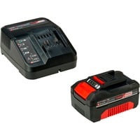 EINHELL 4512042 cargador y batería cargable, Conjunto negro/Rojo, Ión de litio, 18 V, Negro, Rojo, 200-260 V, 50/60 Hz, Ión de litio