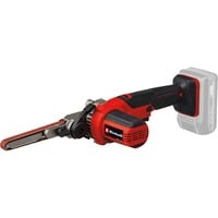 EINHELL Lima de banda a batería Power X-Change TE-BF 18 Li-solo, 18 Voltios, Lima eléctrica rojo/Negro