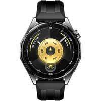 Huawei WATCH GT6 3,73 cm (1.47") AMOLED 46 mm Digital 466 x 466 Pixeles Pantalla táctil Negro GPS (satélite), SmartWatch negro, 3,73 cm (1.47"), AMOLED, Pantalla táctil, 64 GB, GPS (satélite), 51 g
