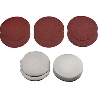 EINHELL Juego de capuchones de pulido / discos de lijado, para CC-PO 1100/150 E, Rueda de esmeril 