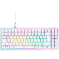 NZXT FUNCTION Elite MiniTKL, Teclado para gaming blanco