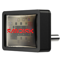 SanDisk Extreme Fit 64 GB, Lápiz USB negro
