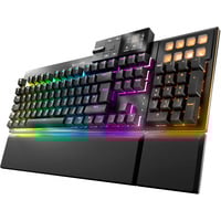 be quiet! Dark Mount Silent Linear UK ISO teclado Juego USB QWERTY Inglés del Reino Unido Negro, Teclado para gaming negro, Alámbrico, USB, Interruptor mecánico, QWERTY, LED RGB, Negro