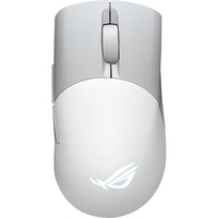 ASUS ROG Keris Wireless AimPoint ratón Juego mano derecha RF Wireless + Bluetooth + USB Type-C Óptico 36000 DPI, Ratones para gaming blanco, mano derecha, Óptico, RF Wireless + Bluetooth + USB Type-C, 36000 DPI, Blanco