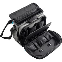 B&W TEX.223+Cinturón+Bolsa con cremallera+Martillo, Caja de herramientas negro