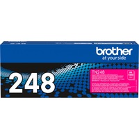 Brother TN-248M cartucho de tóner 1 pieza(s) Original Magenta 1000 páginas, Magenta, 1 pieza(s)