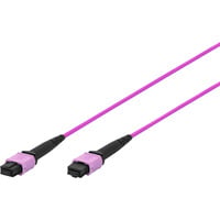 Digitus Cable de parche de fibra óptica, conector MPO, OM4, método A violeta