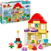 LEGO Casa de Cumpleaños de Peppa Pig, Juegos de construcción Juego de construcción, 2 año(s), Plástico, 59 pieza(s), 840 g