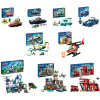 LEGO City Rettungsdienst Bundle, Juegos de construcción 