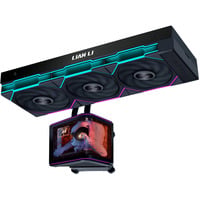 Lian Li HydroShift II OLED Curved 360TL, Refrigeración por agua negro