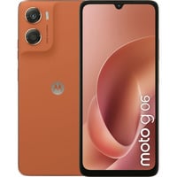 Motorola moto g06 17,5 cm (6.88") SIM doble Android 15 4G USB Tipo C 4 GB 256 GB 5200 mAh Naranja, Móvil naranja, 17,5 cm (6.88"), 4 GB, 256 GB, 50 MP, Android 15, Naranja