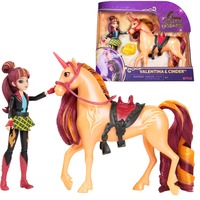 Spin Master ACADEMIA UNICORNIO - Muñeca Valentina, Figura Cinder 'Chispa' y Accesorios - 6066850 - Juguetes Niña 4 años + - Unicornios para Niñas, Muñecos ACADEMIA UNICORNIO - Muñeca Valentina, Figura Cinder 'Chispa' y Accesorios - 6066850 - Juguetes Niña 4 años + - Unicornios para Niñas, Muñeca fashion, Femenino, 3 año(s), Chica, 115 mm, 180 g