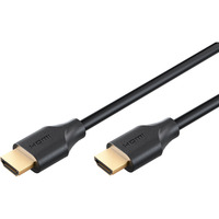 goobay Ultra96 cable HDMI negro/Dorado
