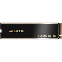 ADATA LEGEND 900 PRO 1 TB M.2 PCI Express 4.0 NVMe 3D NAND, Unidad de estado sólido negro/Dorado, 1 TB, M.2, 7400 MB/s