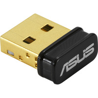 ASUS USB-N10 NANO B1, Adaptador Wi-Fi negro