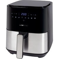Clatronic Freidora de aire FR 3782 H, Freidora de aire caliente negro/Acero fino