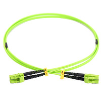 Digitus Cable de parche LWL, dúplex, conector LC > LC, multimodo OM5 verde claro