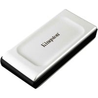 Kingston 500G SSD portátil XS2000, Unidad de estado sólido plateado/Negro, 500 GB, USB Tipo C, 3.2 Gen 2 (3.1 Gen 2), 2000 MB/s, Negro, Plata