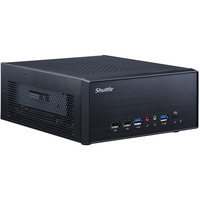 Shuttle XPС slim XH610G2 PC/estación de trabajo barebone Escritorio Negro Intel H610 LGA 1700 negro, Escritorio, Carcasa PC, Intel H610, LGA 1700, DDR5-SDRAM, PCI Express, Serial ATA III