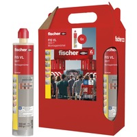 fischer Mortero de inyección FIS VL 300 T Sixpack gris