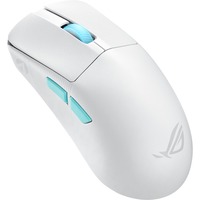 ASUS ROG Harpe Ace Aim Lab Edition ratón Juego Ambidextro RF Wireless + Bluetooth + USB Type-C Opto-mecánica 36000 DPI, Ratones para gaming blanco, Ambidextro, Opto-mecánica, RF Wireless + Bluetooth + USB Type-C, 36000 DPI, Blanco
