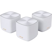ASUS ZenWiFi XD4 Plus AX1800 3 Pack White Doble banda (2,4 GHz / 5 GHz) Wi-Fi 6 (802.11ax) Blanco 2 Interno, Enrutador de malla blanco, Blanco, Interno, Enrutador de malla, Poder, 445,93 m², Doble banda (2,4 GHz / 5 GHz)