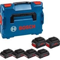 Bosch 1 600 A02 A2T cargador y batería cargable azul/Negro, Batería, Ión de litio, 8 Ah, 18 V, Bosch, Negro, Azul, Rojo