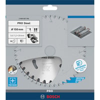 Bosch 2 608 837 748 hoja de sierra circular 15 cm 1 pieza(s) Metal, 15 cm, 2 cm, 1,2 mm, 5000 RPM, 1,6 mm