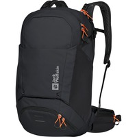 Jack Wolfskin 2020191_6350_OS, Mochila negro/Naranja