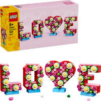 LEGO LOVE - 4 letras, Juegos de construcción 
