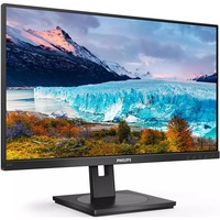 Philips S Line 275S1AE/00 pantalla para PC 68,6 cm (27") 2560 x 1440 Pixeles 2K Ultra HD LCD Negro, Monitor LED negro, 68,6 cm (27"), 2560 x 1440 Pixeles, 2K Ultra HD, LCD, 4 ms, Negro