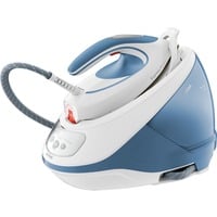 Tefal Express Protect SV9202 2800 W 1,8 L Durilium AirGlide Autoclean soleplate Blanco, Azul, Estación de planchado a vapor blanco/Azul, 2800 W, 130 g/min, Durilium AirGlide Autoclean soleplate, 7,5 bar, 1,8 L, 520 g/min
